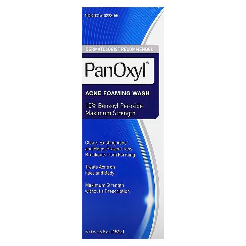 PanOxyl, Acne Creamy Wash + PanOxyl, Acne Foaming Wash