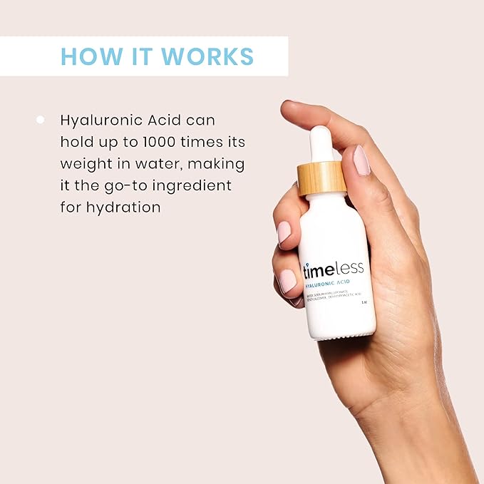 Timeless Skin Care, Hyaluronic Acid 100% Pure , 1 fl oz (30 ml)