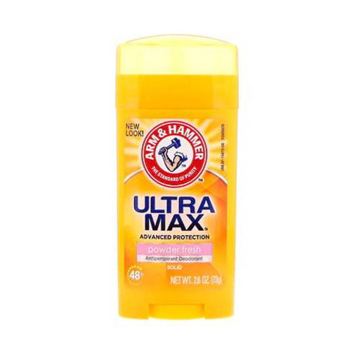 UltraMax, Solid Antiperspirant Deodorant, Powder Fresh