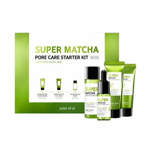 SOME BY MI Super Matcha Pore Care Starter Kit 4 Piece Set