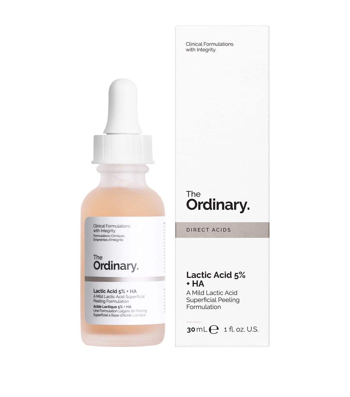 Lactic Acid+ HA 2% Superficial Peeling Formulation 30ml